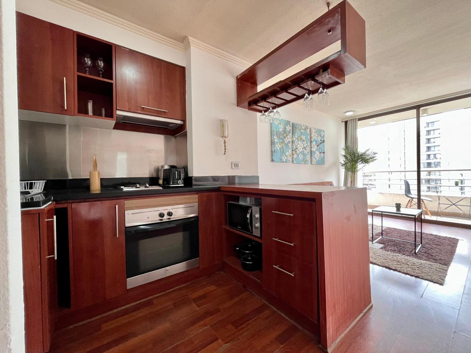 Apartamentos City Centro Manuel Montt Сантяго Екстериор снимка