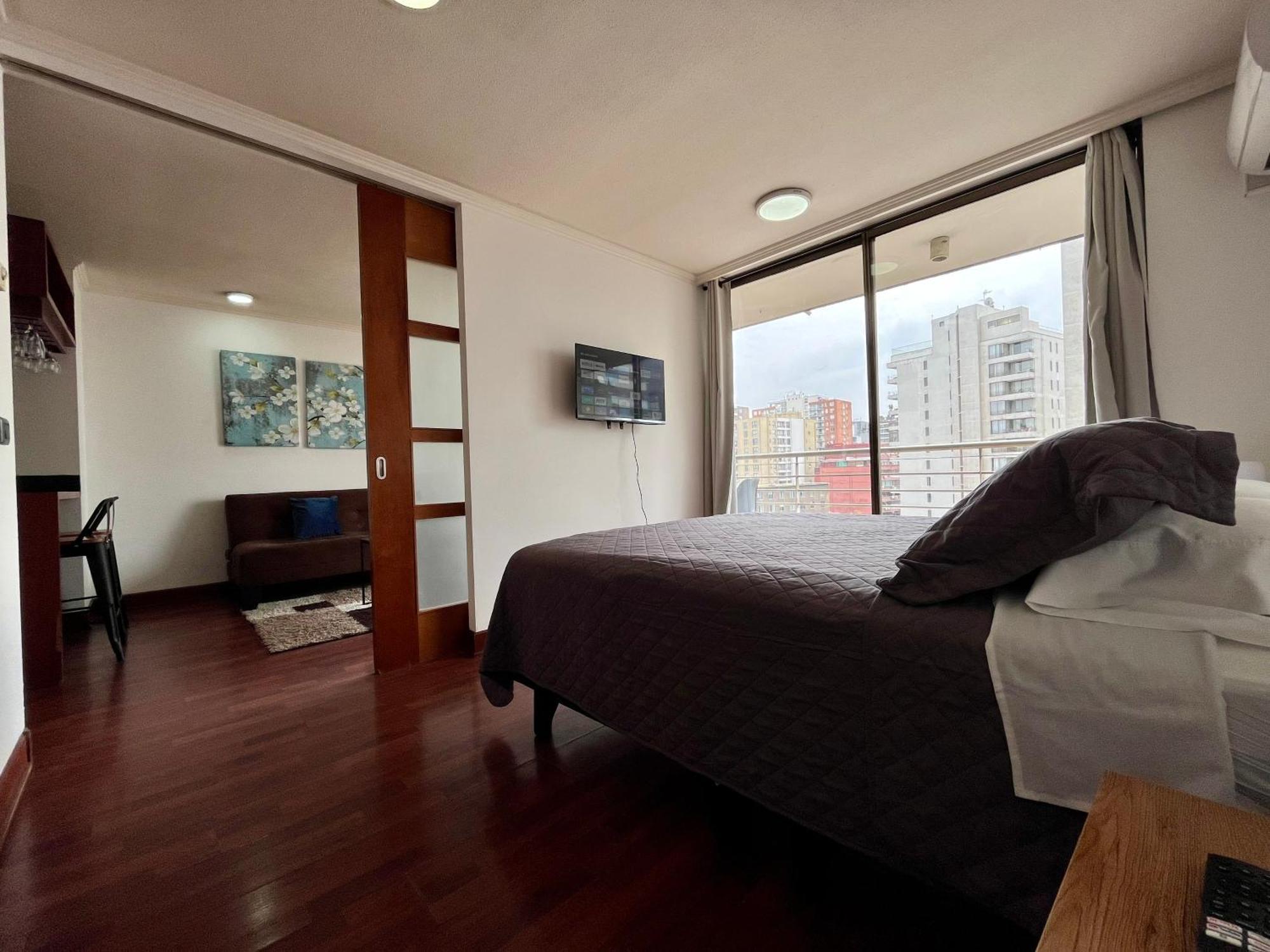 Apartamentos City Centro Manuel Montt Сантяго Екстериор снимка