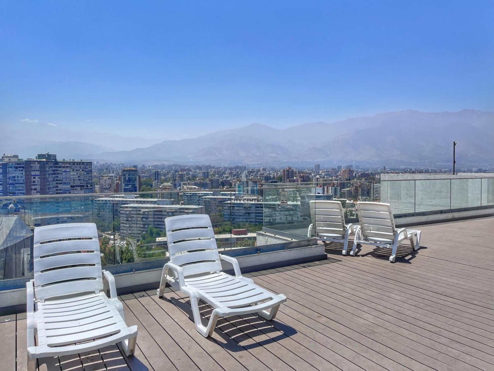 Apartamentos City Centro Manuel Montt Сантяго Екстериор снимка