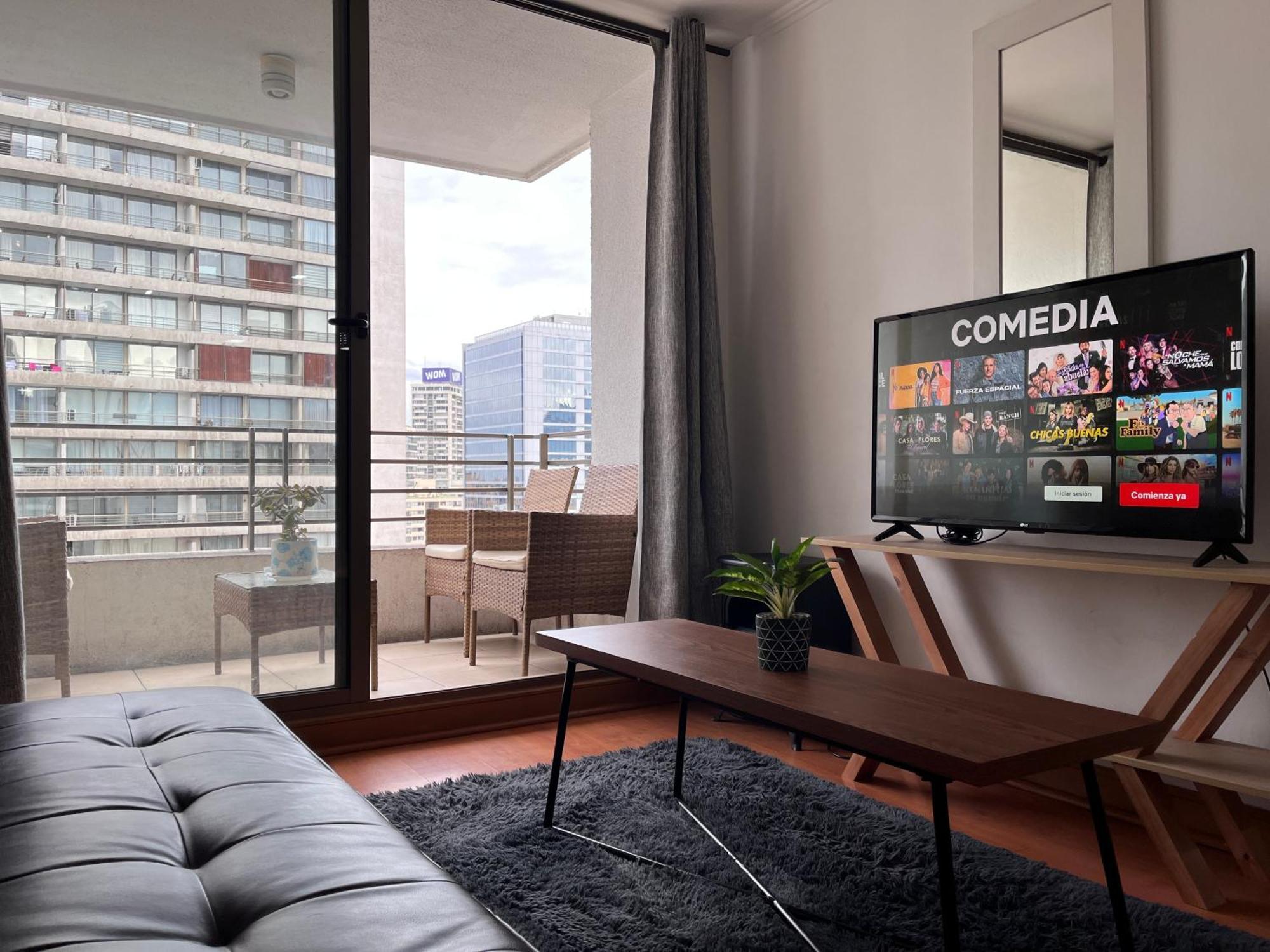 Apartamentos City Centro Manuel Montt Сантяго Екстериор снимка