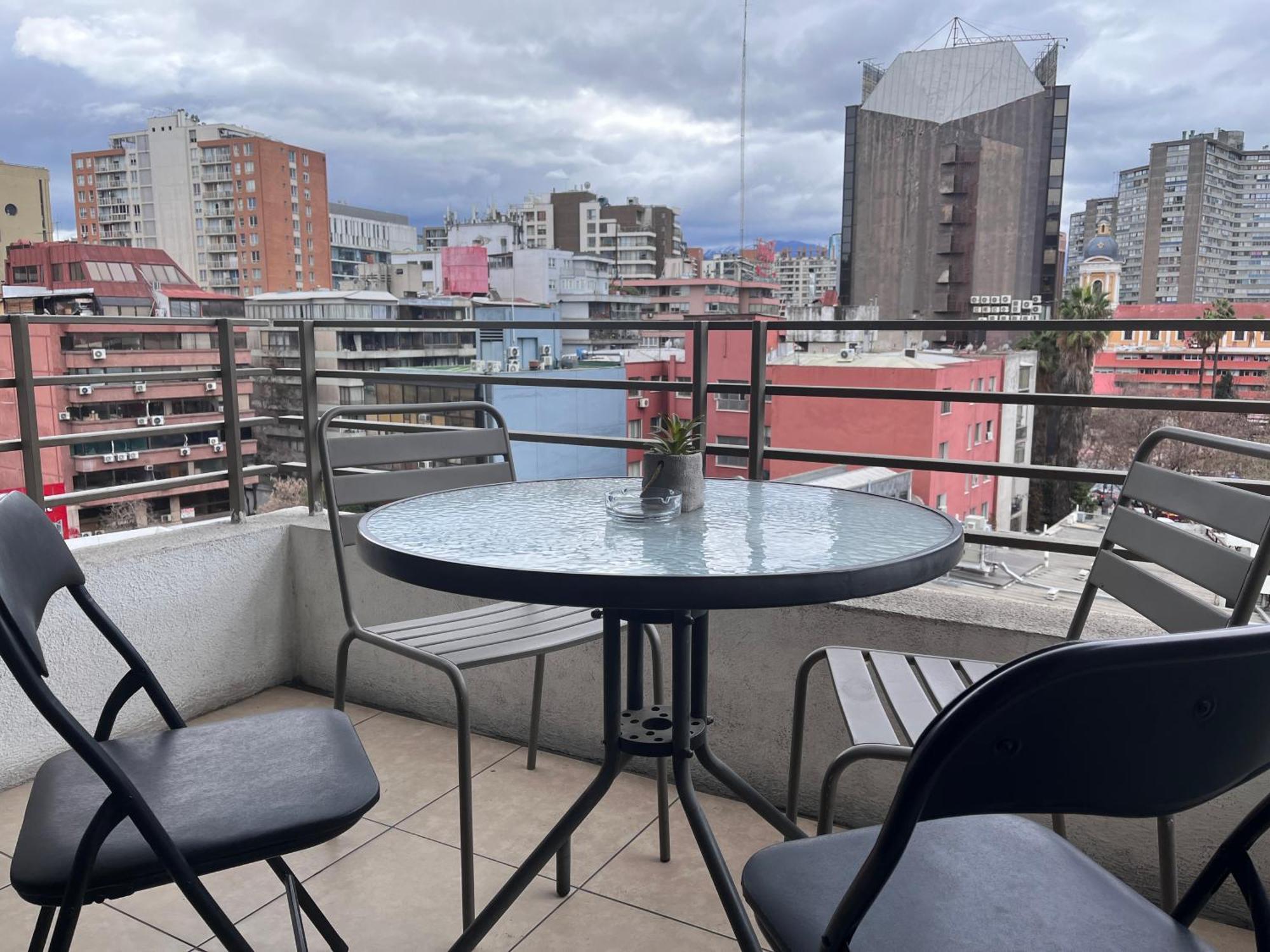 Apartamentos City Centro Manuel Montt Сантяго Екстериор снимка