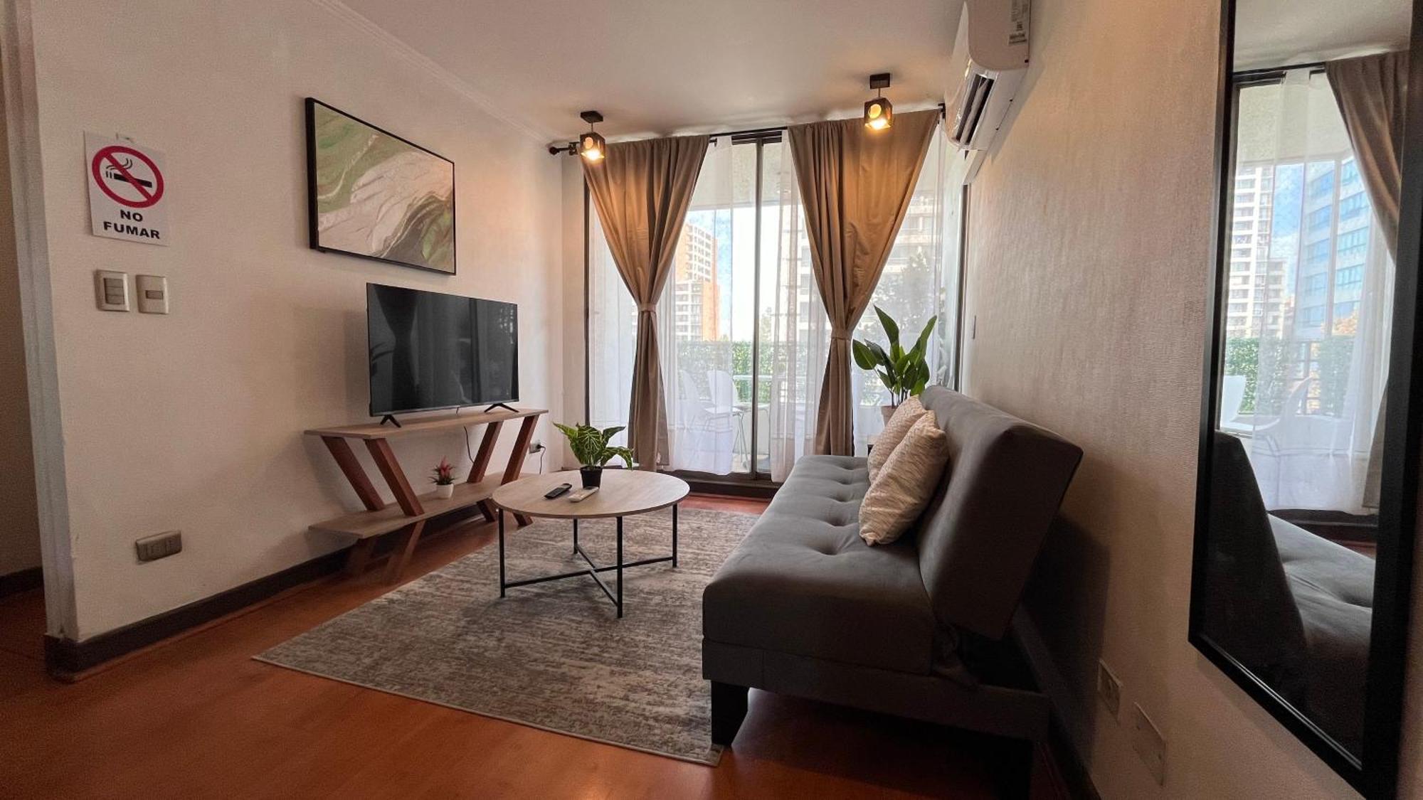 Apartamentos City Centro Manuel Montt Сантяго Екстериор снимка